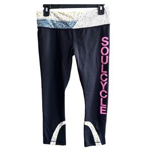 SOULCYCLE Lululemon Inspire Legging pants floral 8 floral RARE